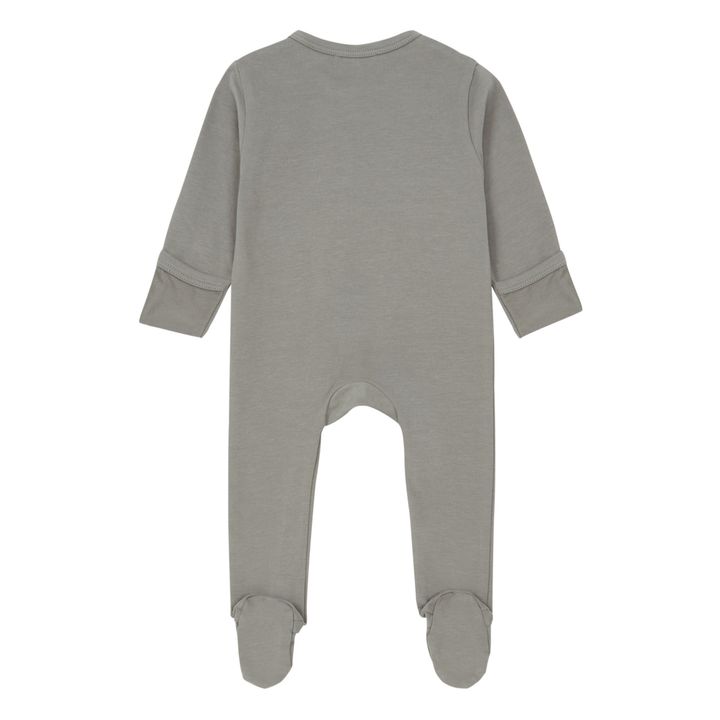 Perfect Organic Cotton Pyjamas Mid grey- Product image n°1