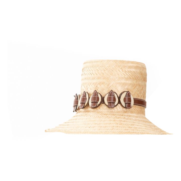 Wayuu Tagua Hat | Braun- Produktbild Nr. 3