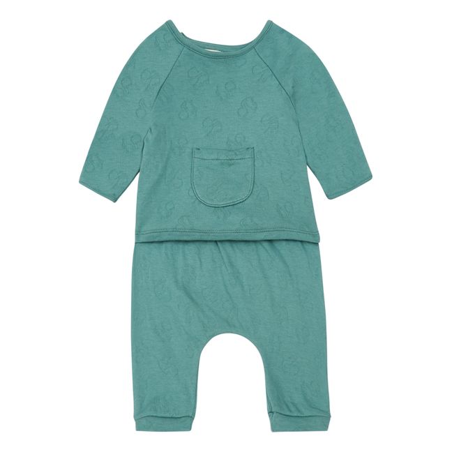 Piccolo Pyjamas Verde anatra