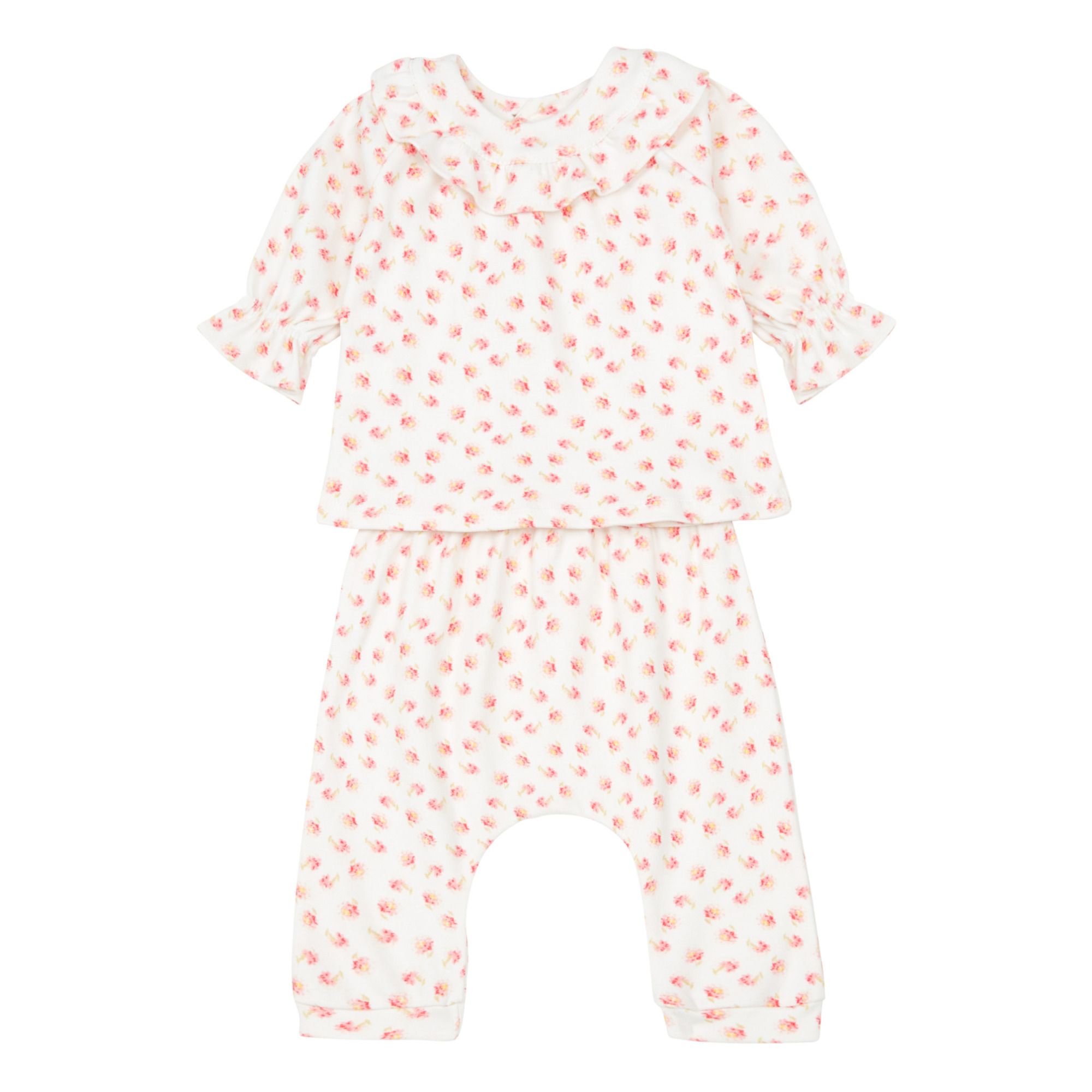 Corolle Pyjamas White Risu Risu Fashion Baby - Smallable