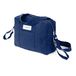 Mini Darcy Recycled Cotton Changing Bag Navy blue- Miniature produit n°1