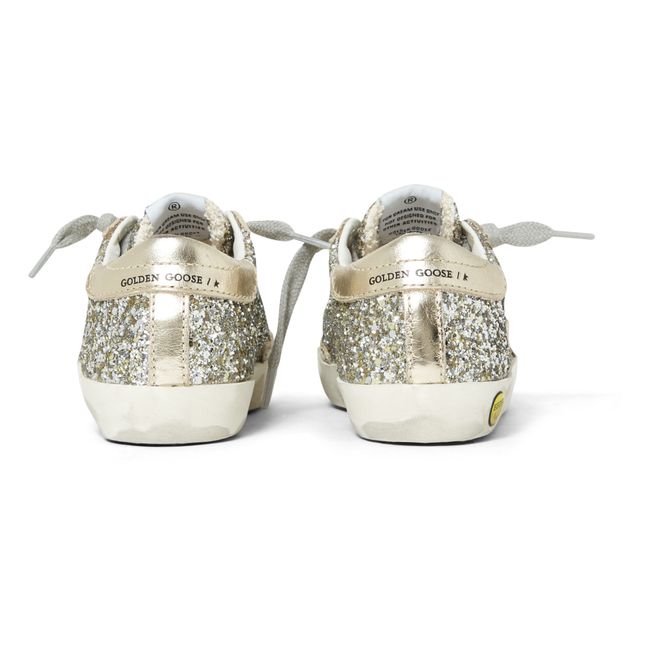 Super-Star Glitter Sneakers Gold