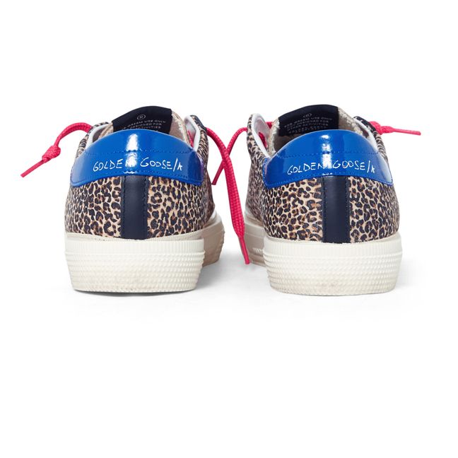 May Leopard-Print Sneakers Brown