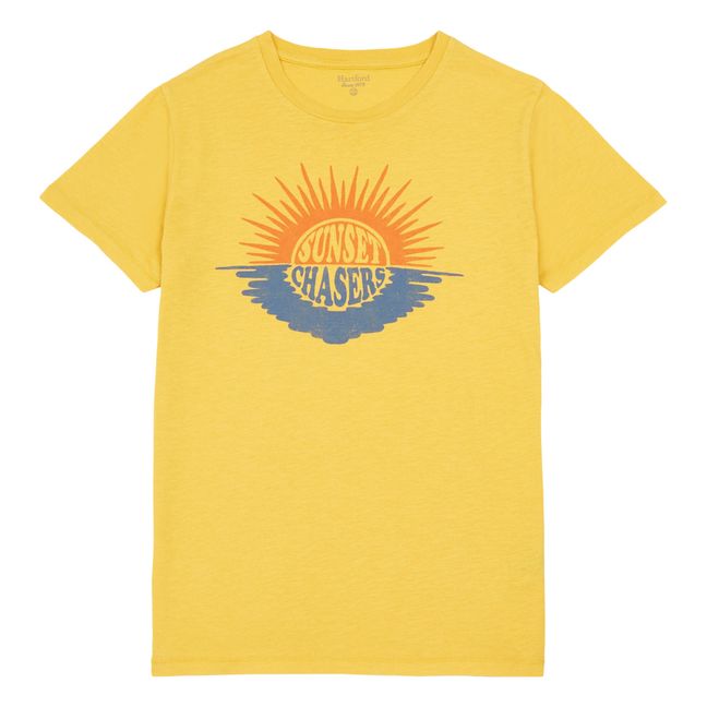 Sunset T-shirt Yellow