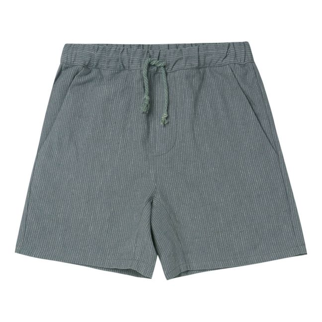 Bermuda Shorts Grigio Verde