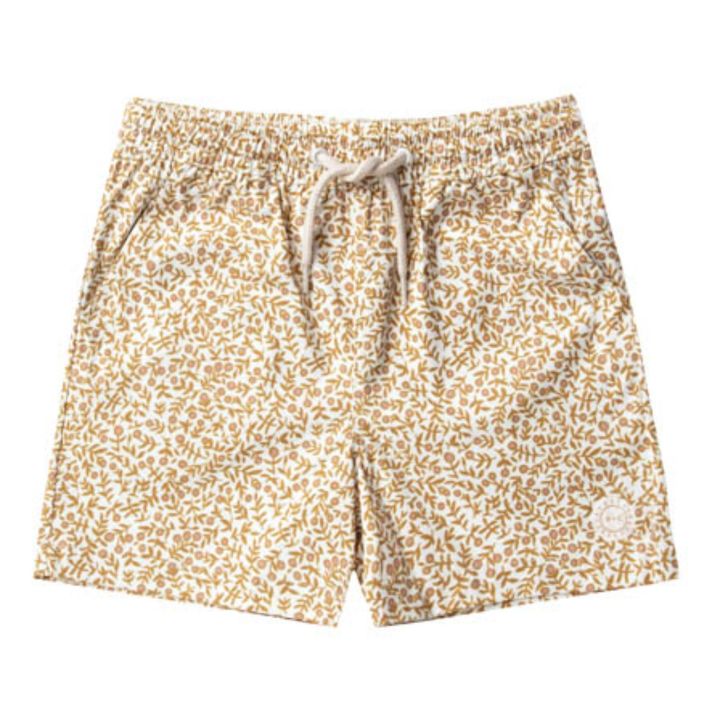 Rylee + Cru Swim Trunks Yellow Smallable