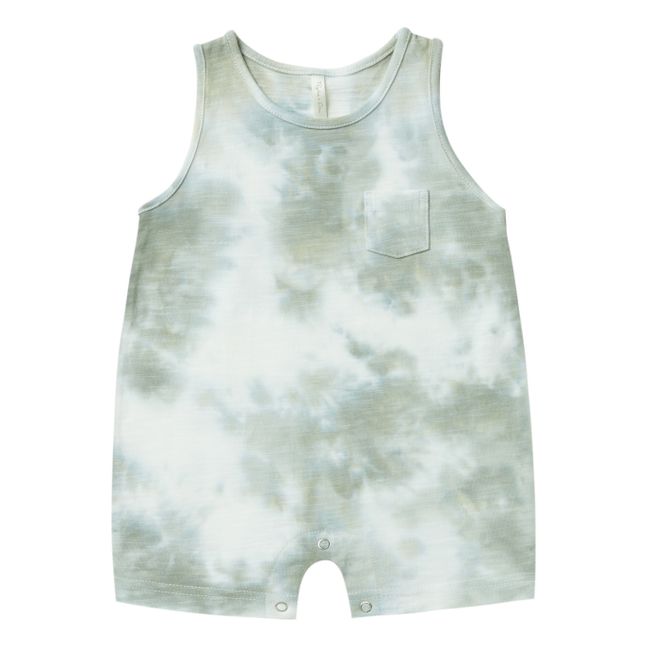 Overall Tie and Dye Grün
