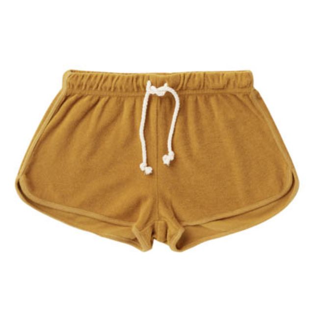 Terry Cloth Shorts Camel
