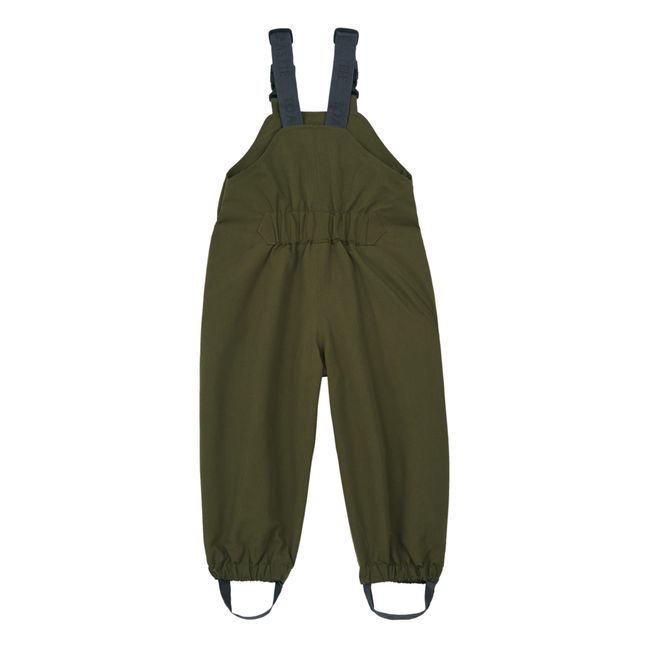 Recycled Polyester Waterproof Overalls Olive green