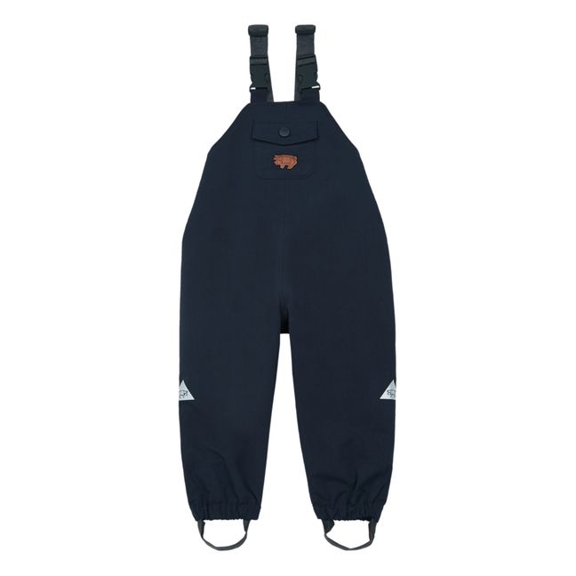 Recycled Polyester Waterproof Overalls | Navy