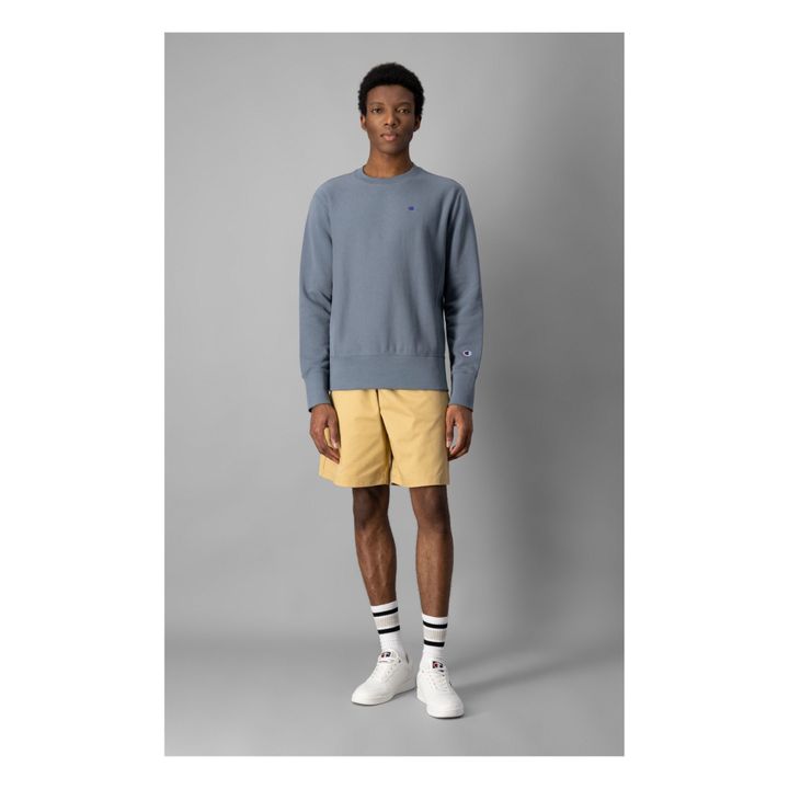 Premium Line - Reverse Weave Sweatshirt - Men’s Collection - Graublau- Produktbild Nr. 1