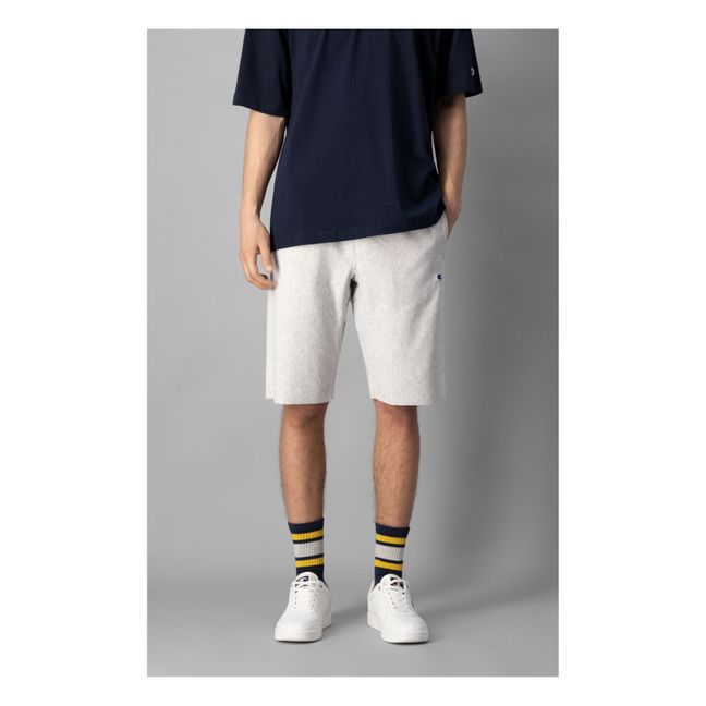 Premium Line - Reverse Weave Shorts - Men’s Collection - Grau Meliert