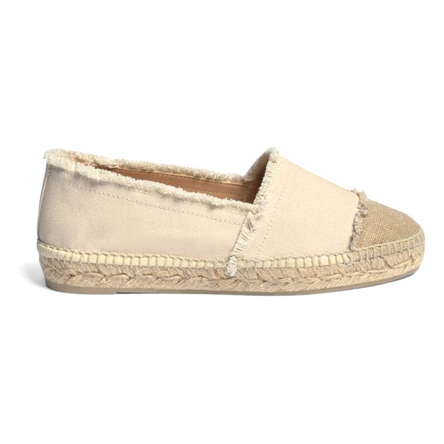 Scarpe Espadrilles piatte, modello: Kampala | Avorio