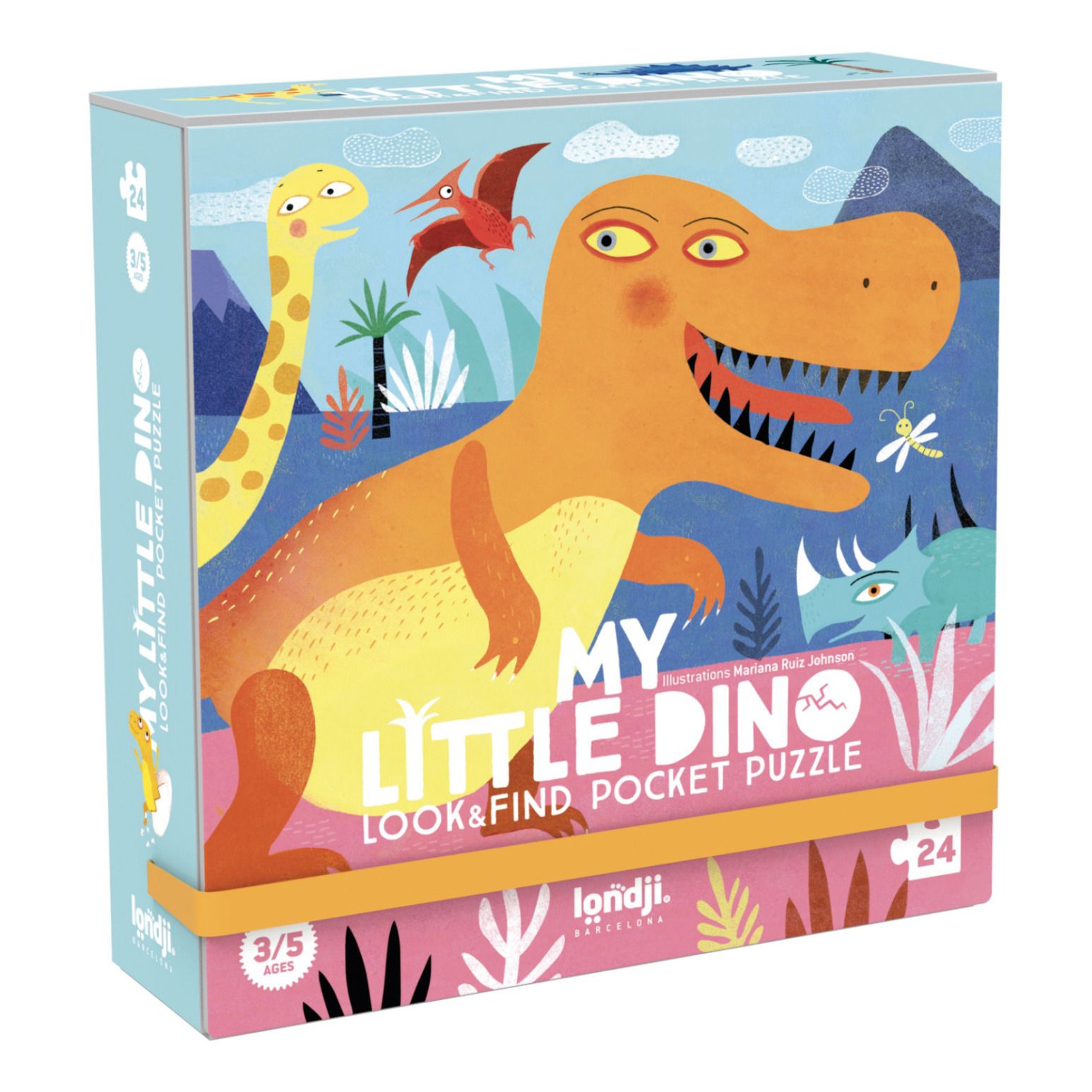 Puzzle My little Dino - 24 pièces Londji Jouet et Loisir Enfant