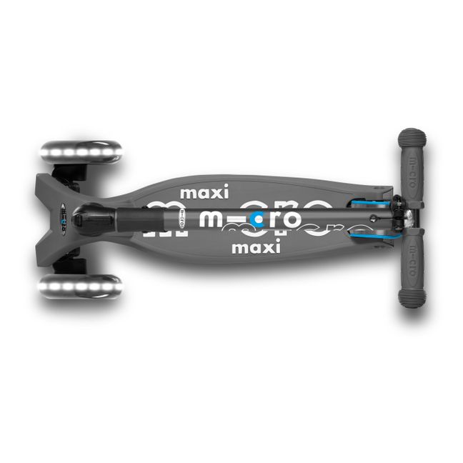 Roller Maxi Micro Deluxe Led zusammenklappbar | Grau