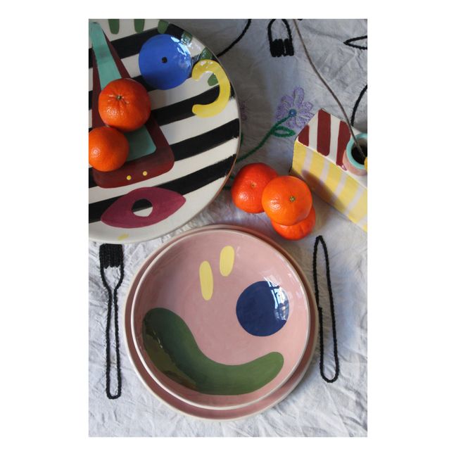 Assiette Daphné creuse en céramique | Sienne