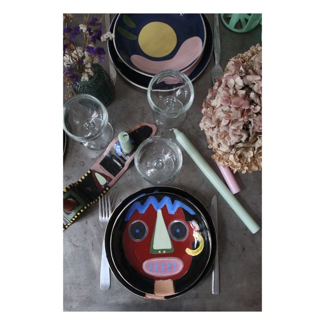 Assiette creuse Jojo en céramique | Noir