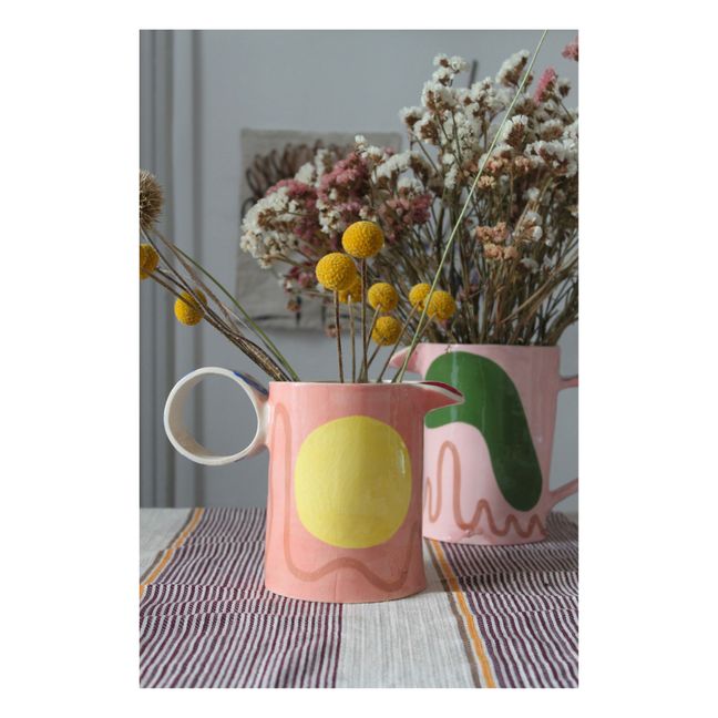 Daphné Carafe with Handle | Pink