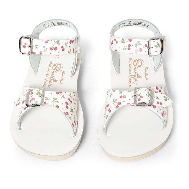 Sandales Cuir Waterproof Surfer Cerises | Rouge cerise