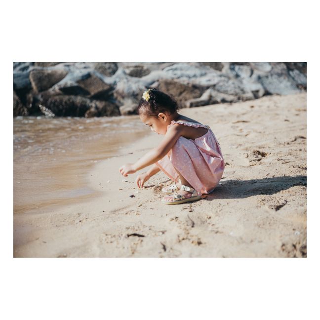 Sandales Cuir Waterproof Sweetheart | Argenté