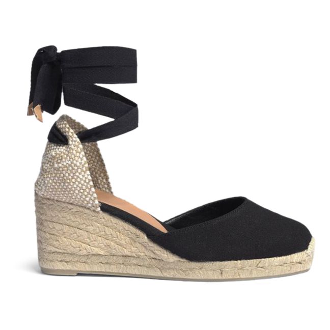 Espadrilles Carina 6 cm | Noir