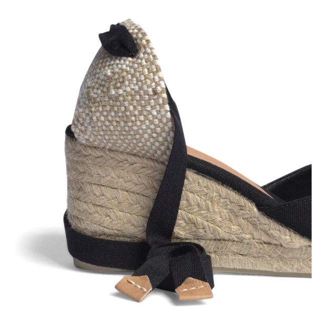Espadrilles Carina 6 cm | Noir