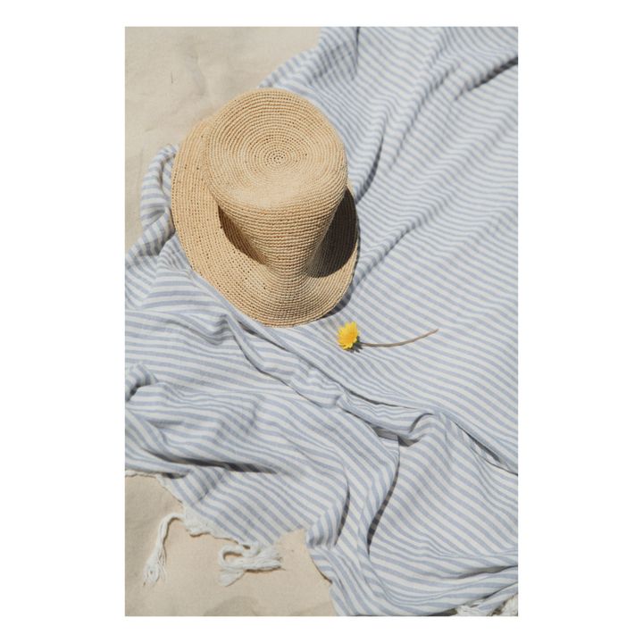 Serviette de plage Noosa Bleu- Image produit n°3