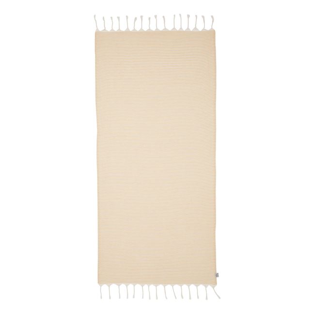 Serviette de plage Noosa | Jaune moutarde