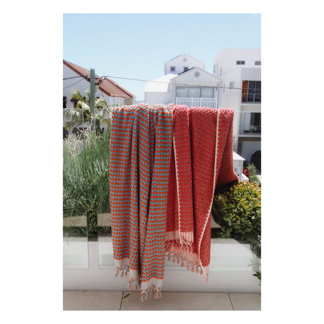 Crescent Beach Towel | Red