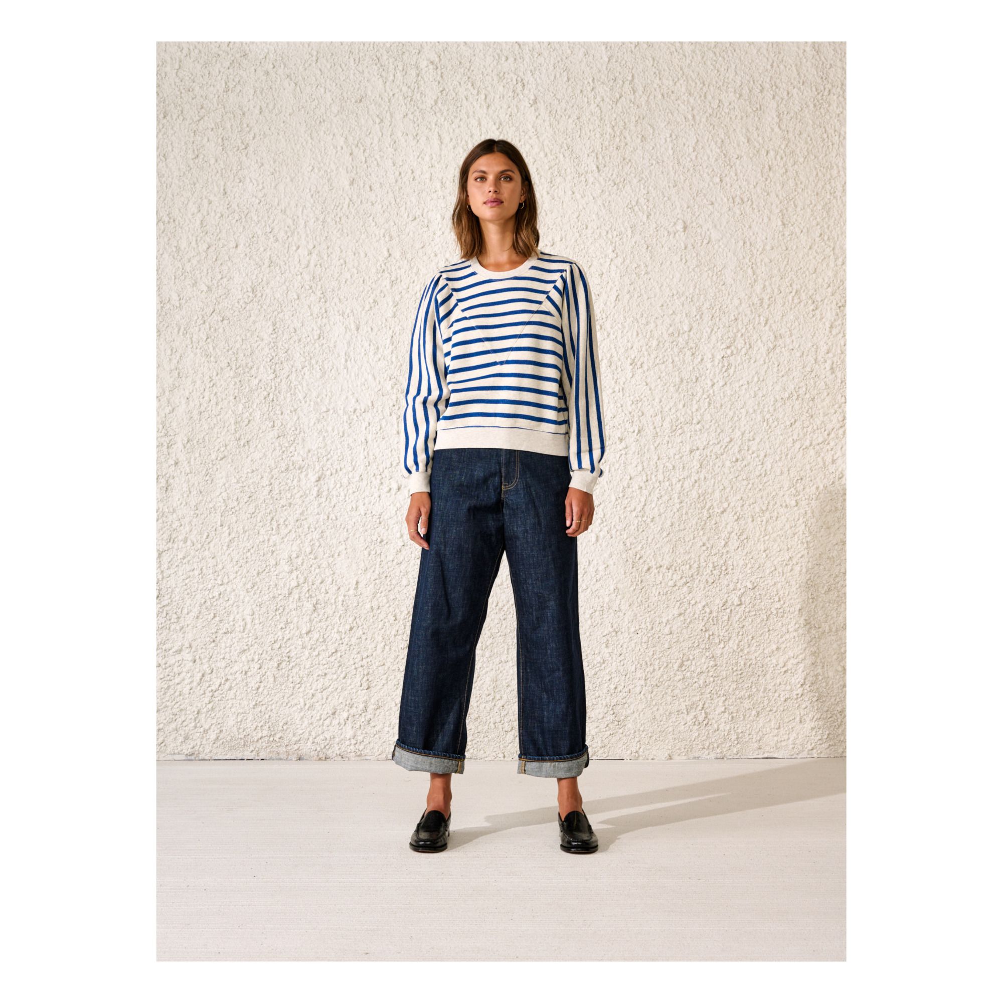 Sudadera Frida marinera - Colección Mujer - Azul Marino Bellerose Moda  Adulto