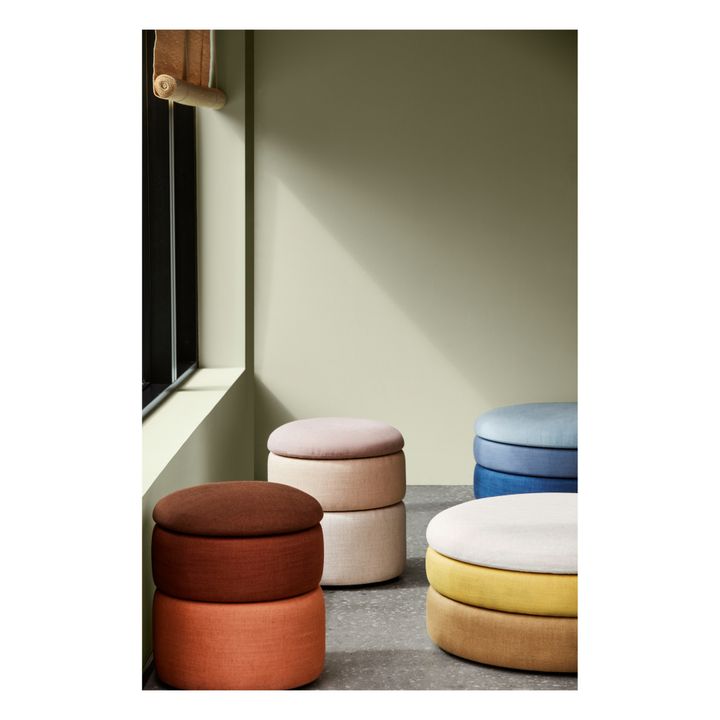 Pond Pouffe | Burgundy- Product image n°3