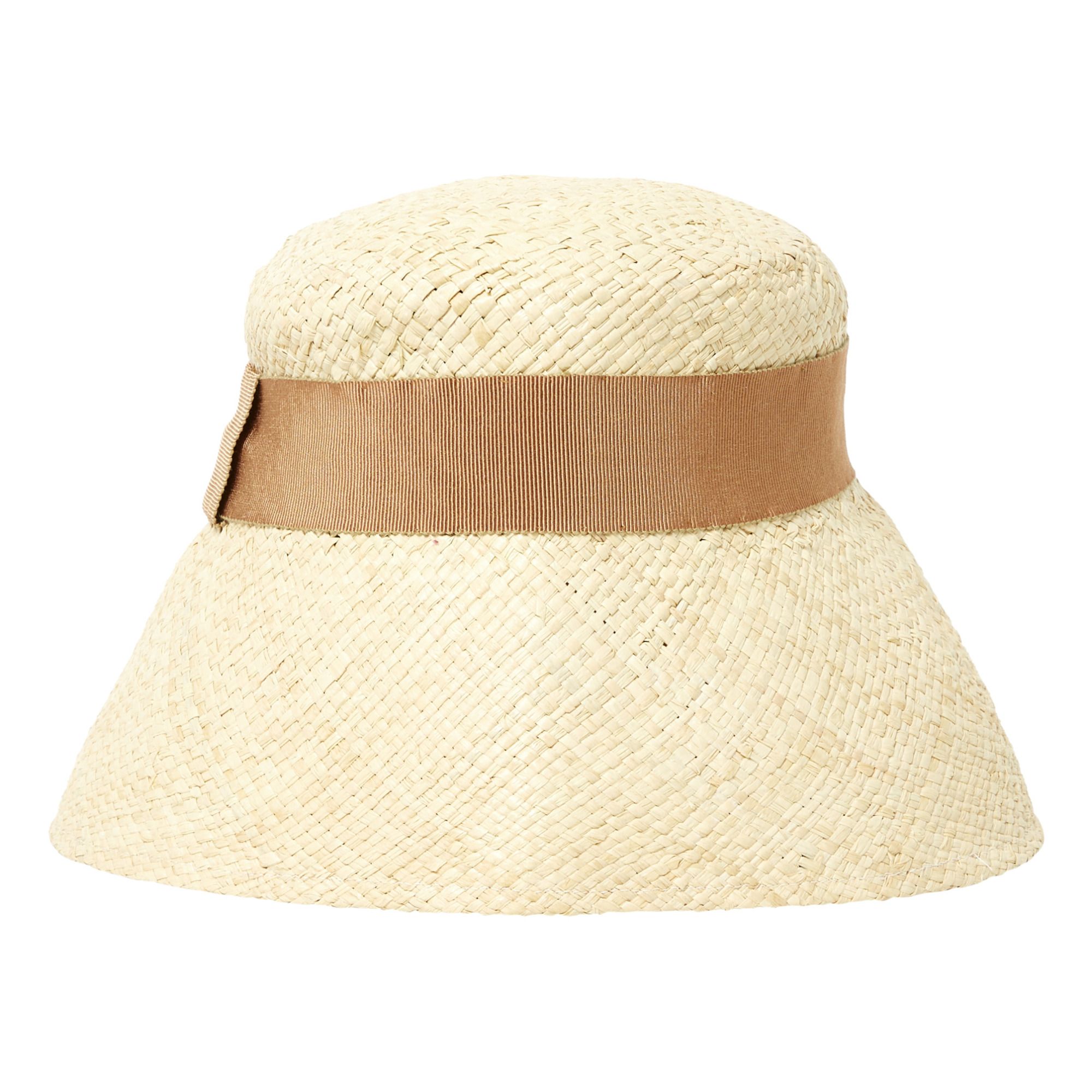 Figolu Braided Straw Hat Natural- Product image n°2