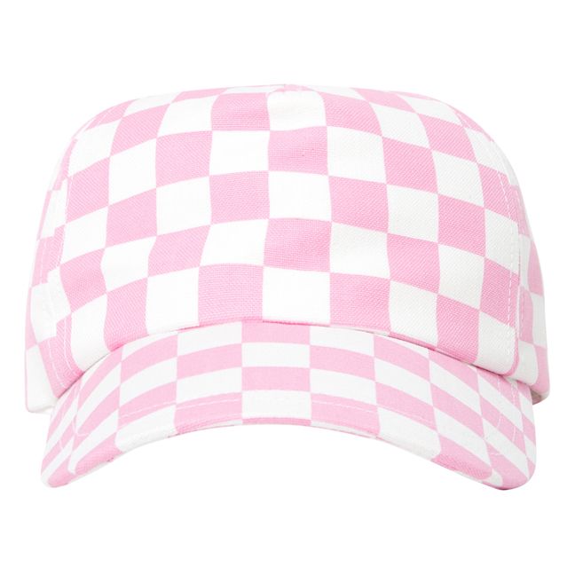Ball Checkered Cap Rosa