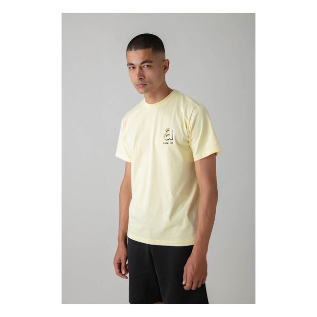 Source Cinema Organic Cotton T-shirt Pale yellow
