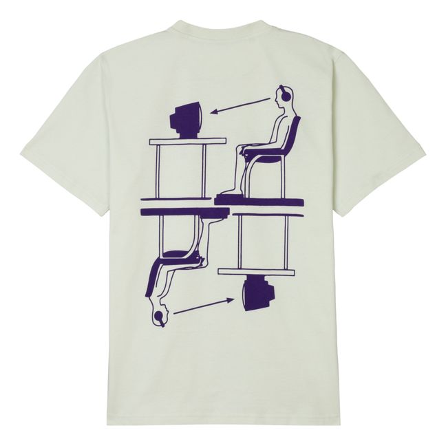 T-Shirt Source Audiovisuel, in cotone biologico Verde chiaro