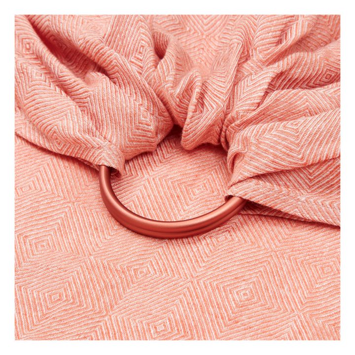 Linen Baby Carrier | Orange- Product image n°2