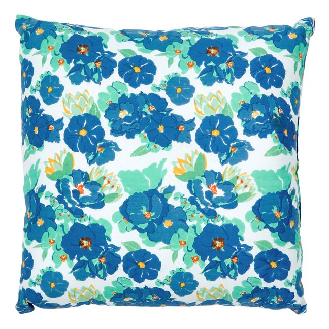 Blue Flowers Cushion
