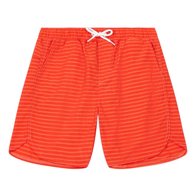 Mid-Length Swim Trunks Orange