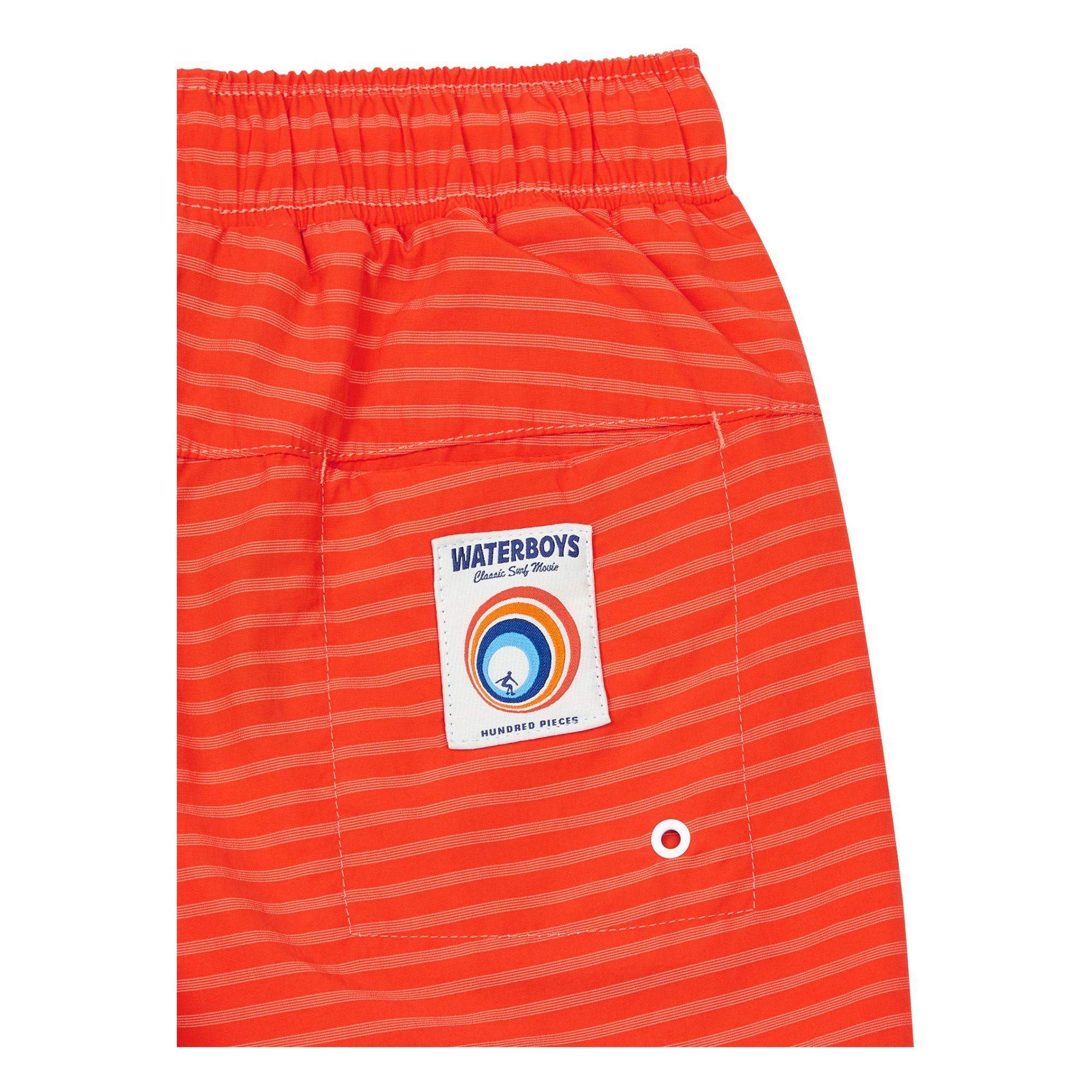 Mid-Length Swim Trunks Orange- Product image n°1