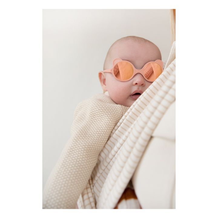 Lunettes de soleil bébé & enfant de 0 à 4 ans. Kietla ourson Peach