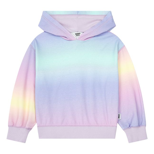 Gradient Organic Cotton Hoodie | Pink