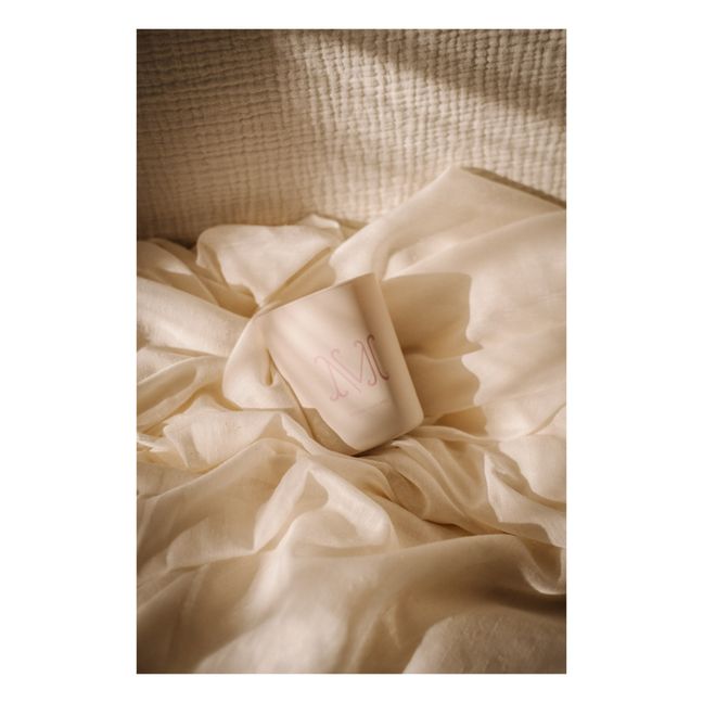 Bougie parfumée à la cire végétale - 140 g | Rose