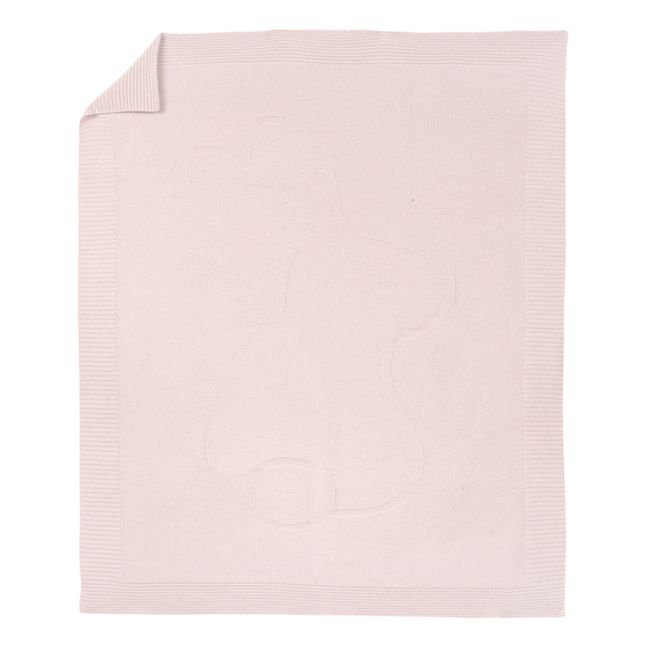Cashmere Rabbit Blanket | Blassrosa