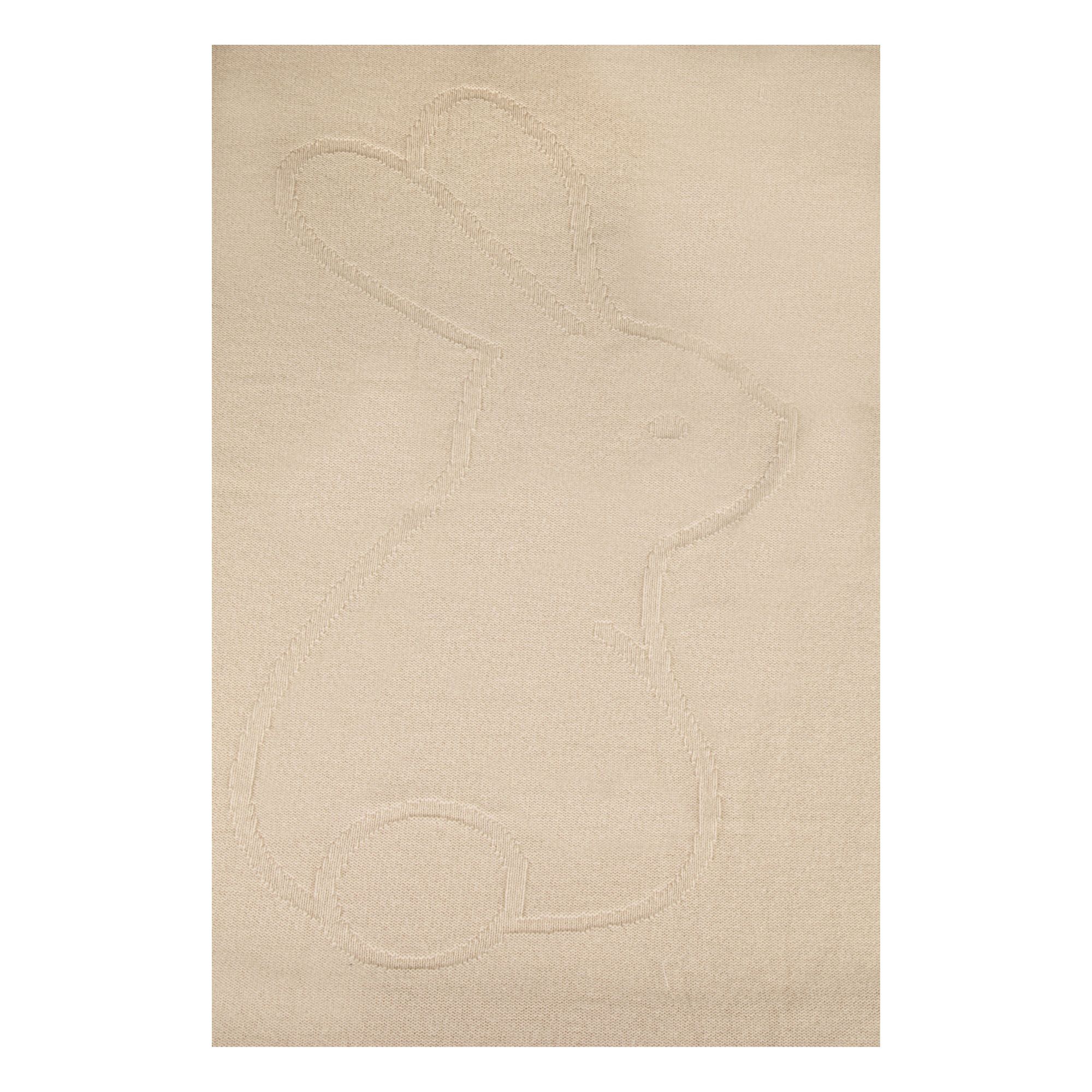 Cashmere Rabbit Blanket Beige- Produktbild Nr. 2