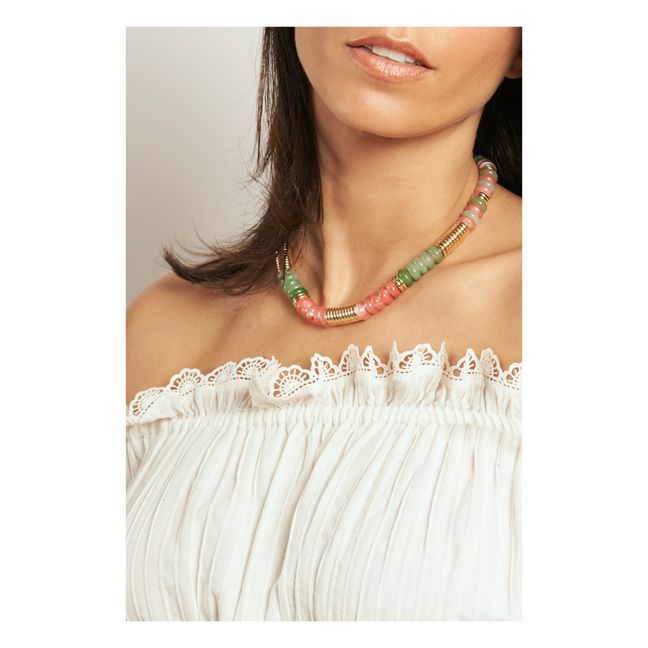 Collier Sunset Ambre | Rose