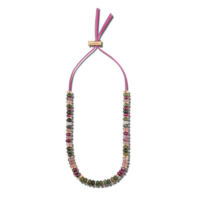 Diane Sunset Necklace | Pink