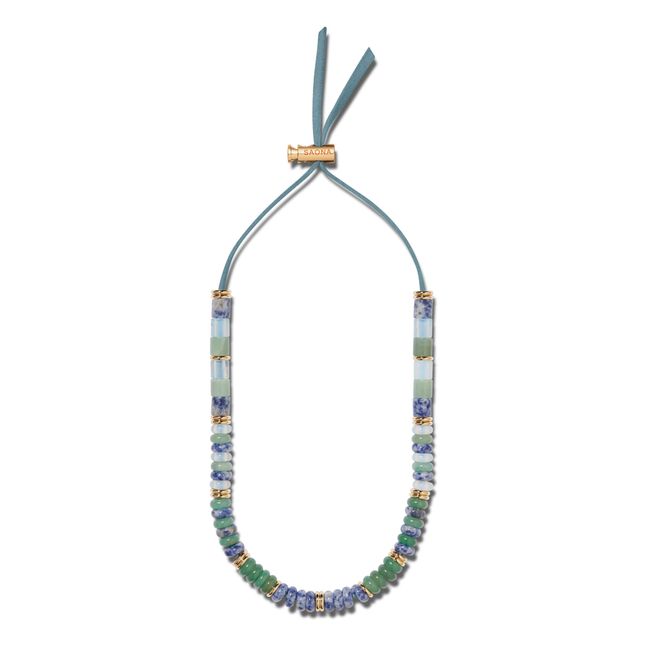 Ines Sunset Necklace Blu