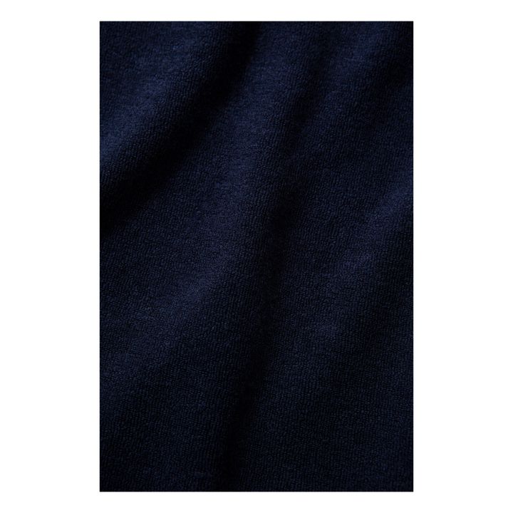 Terry Short Sleeve Shirt Navy blue- Product image n°2