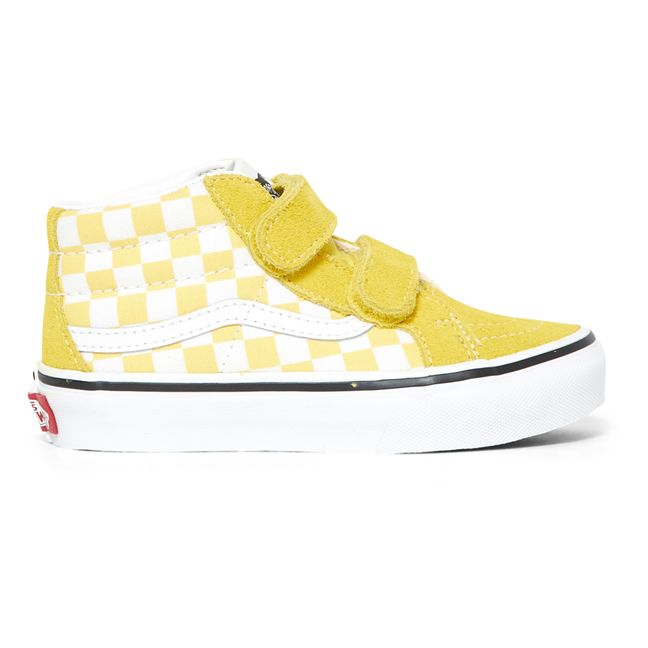 SK8-Mid Reissue Velcro Sneakers Yellow