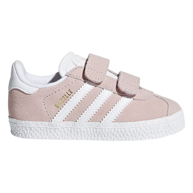 Zapatillas 2 Velcros Gazelle | Rosa